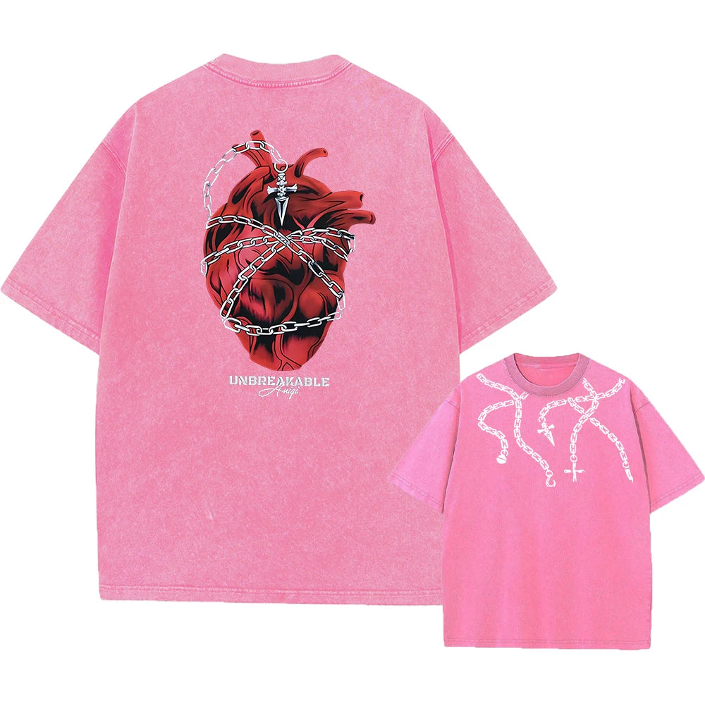 Hunter X Hunter Washed Oversized Tee