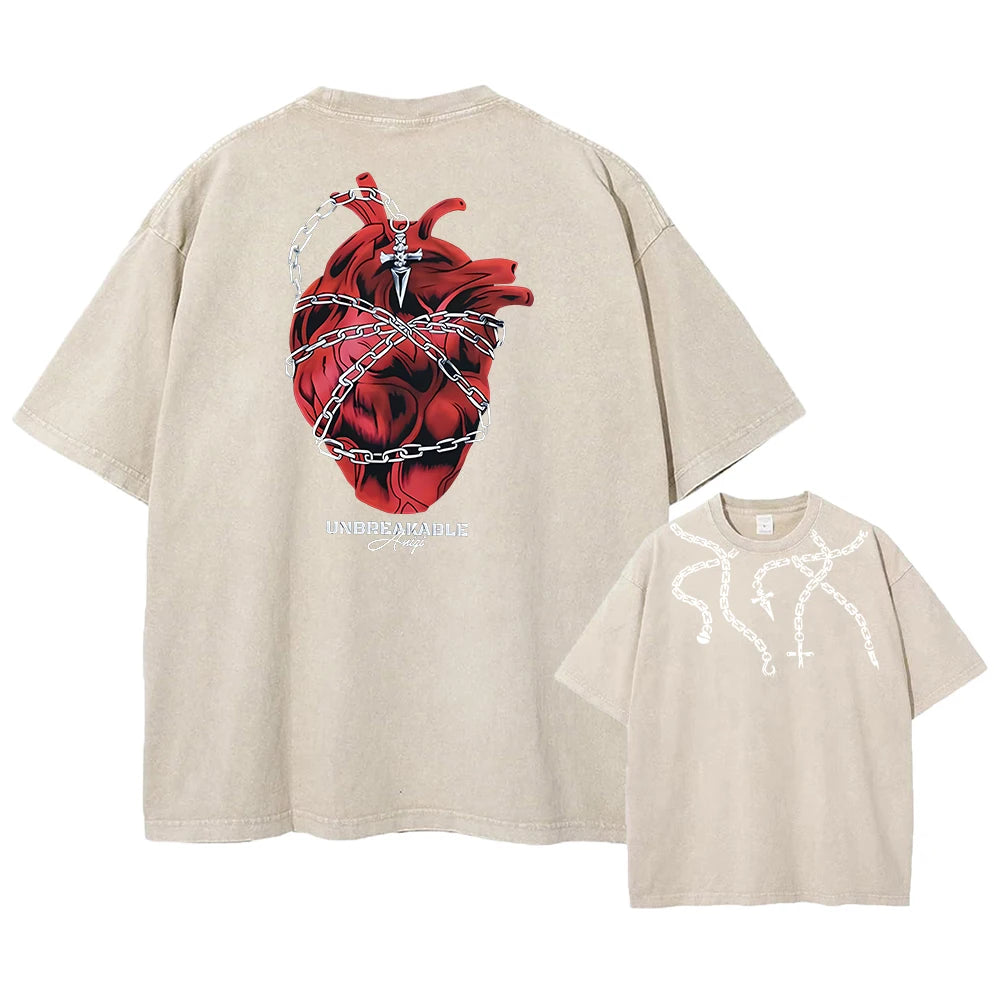 Hunter X Hunter Washed Oversized Tee