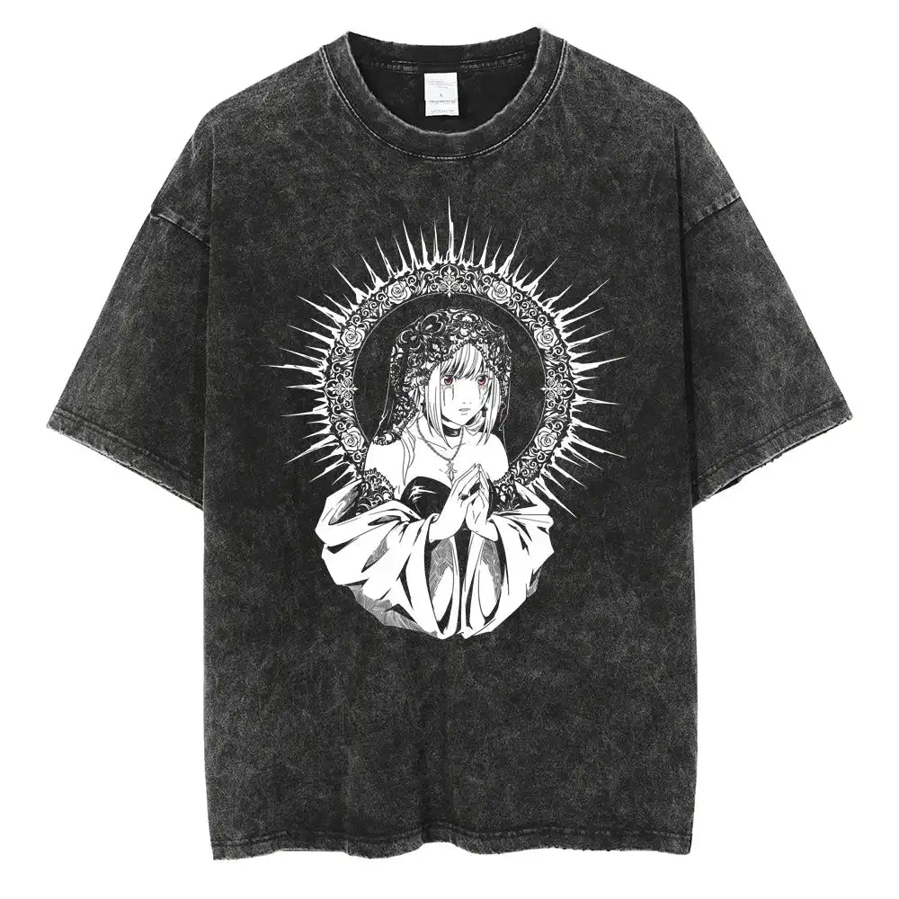 Death Note Washed Oversized Tee