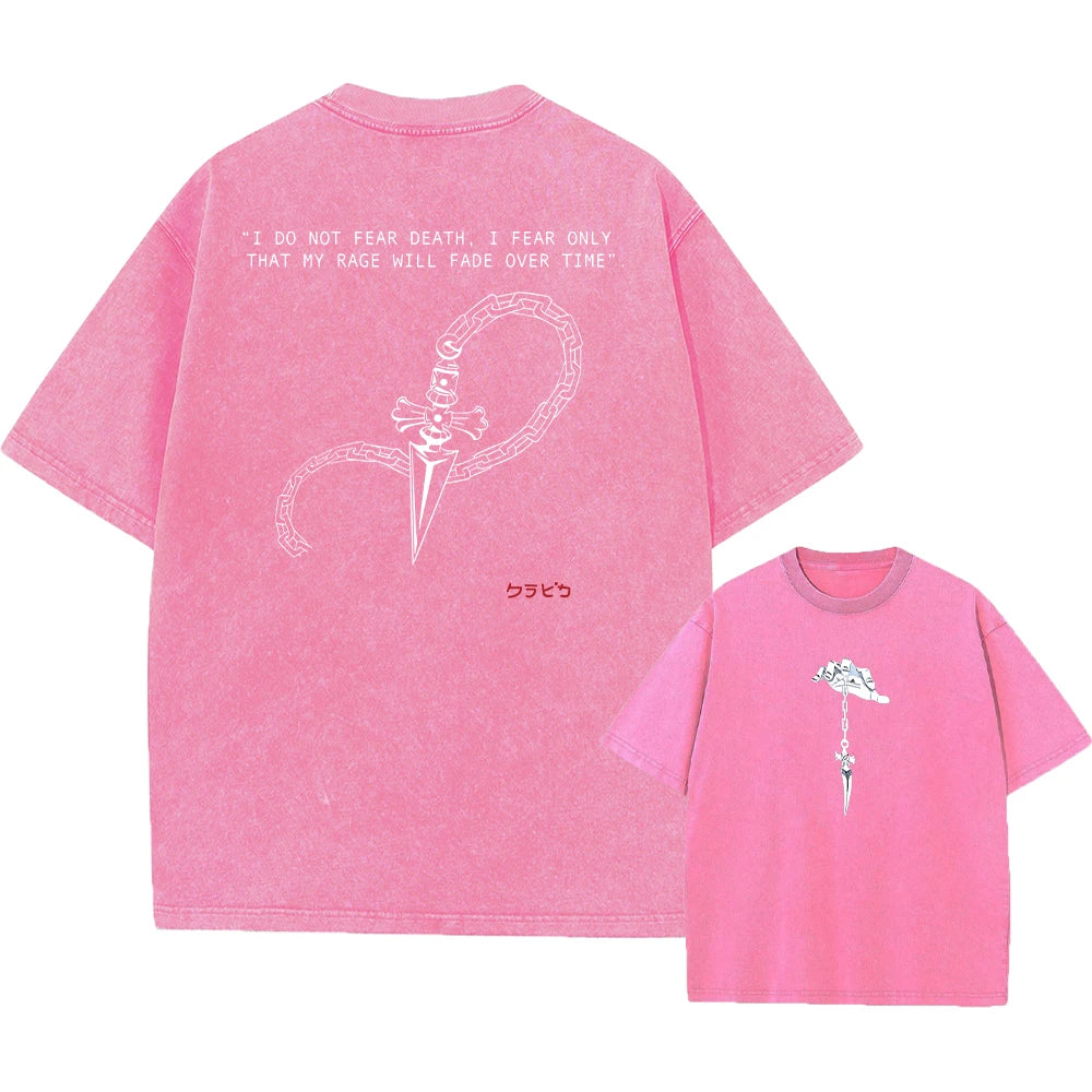 Hunter X Hunter Washed Oversized Tee