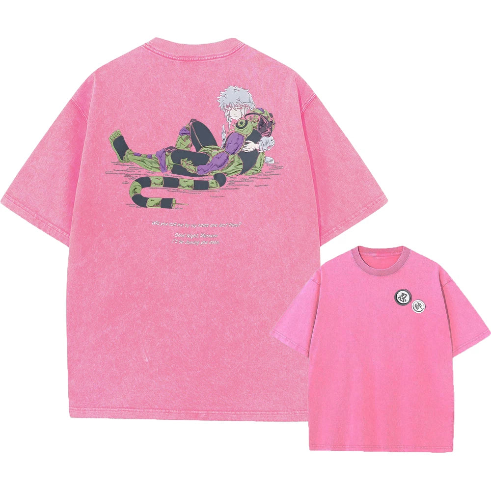 Hunter X Hunter Washed Oversized Tee