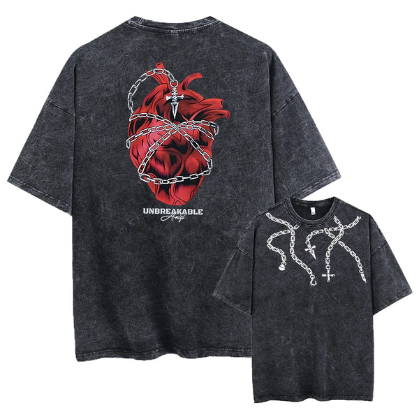 Hunter X Hunter Washed Oversized Tee