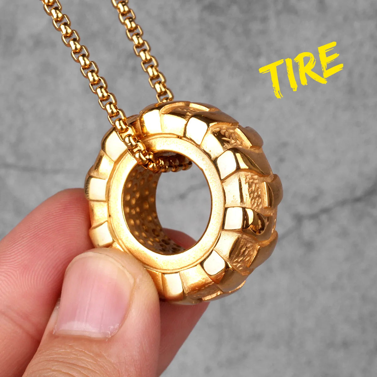 Fitness Bodybuilding Stainless Steel Men Necklaces Pendants