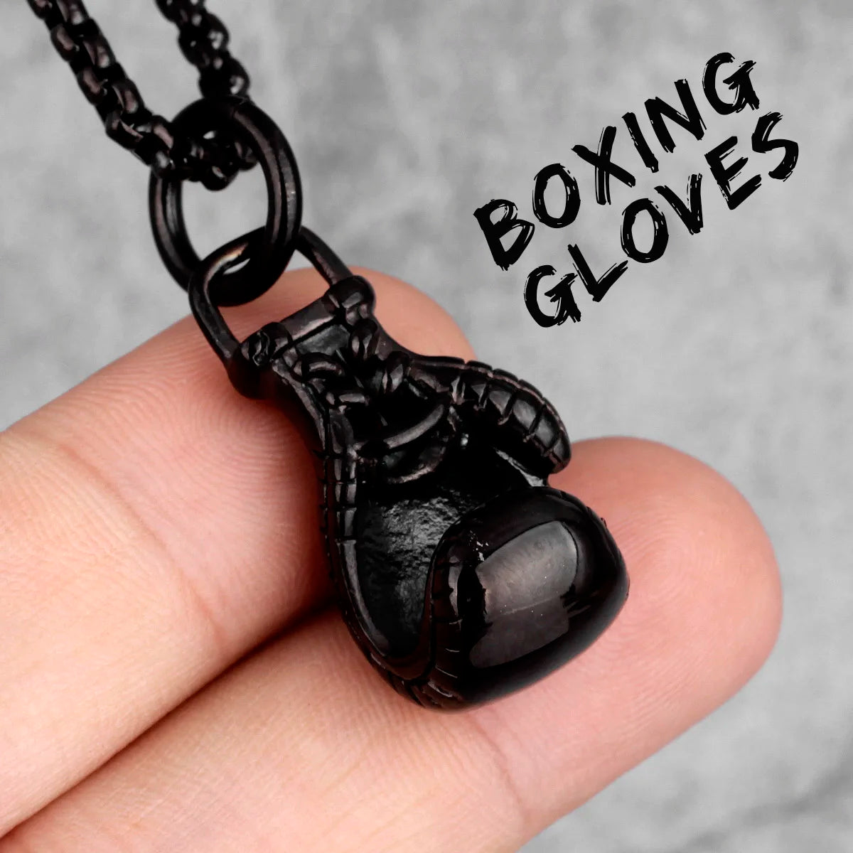 Fitness Bodybuilding Stainless Steel Men Necklaces Pendants