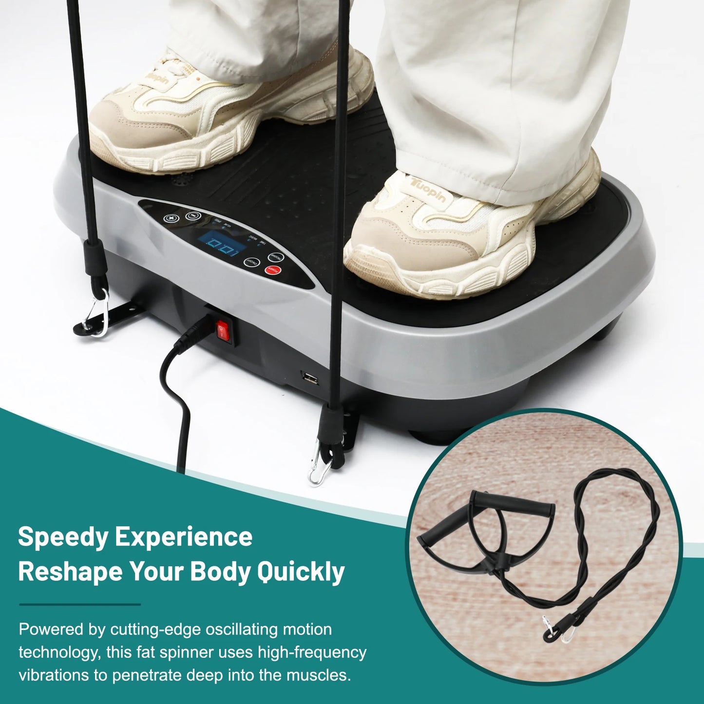 Fat-Burning Vibration Plate Machine