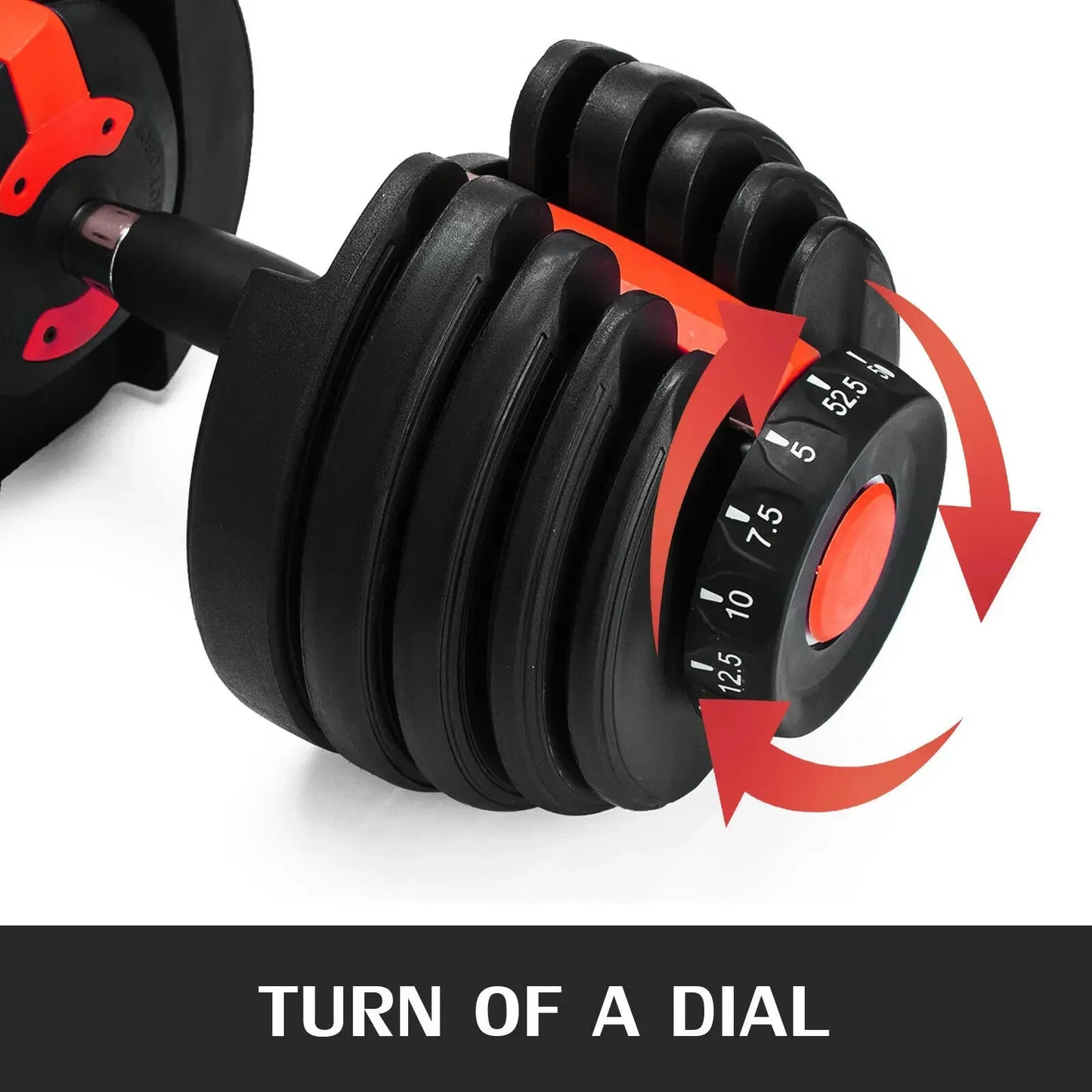 24KG Adjustable Dumbbells Set