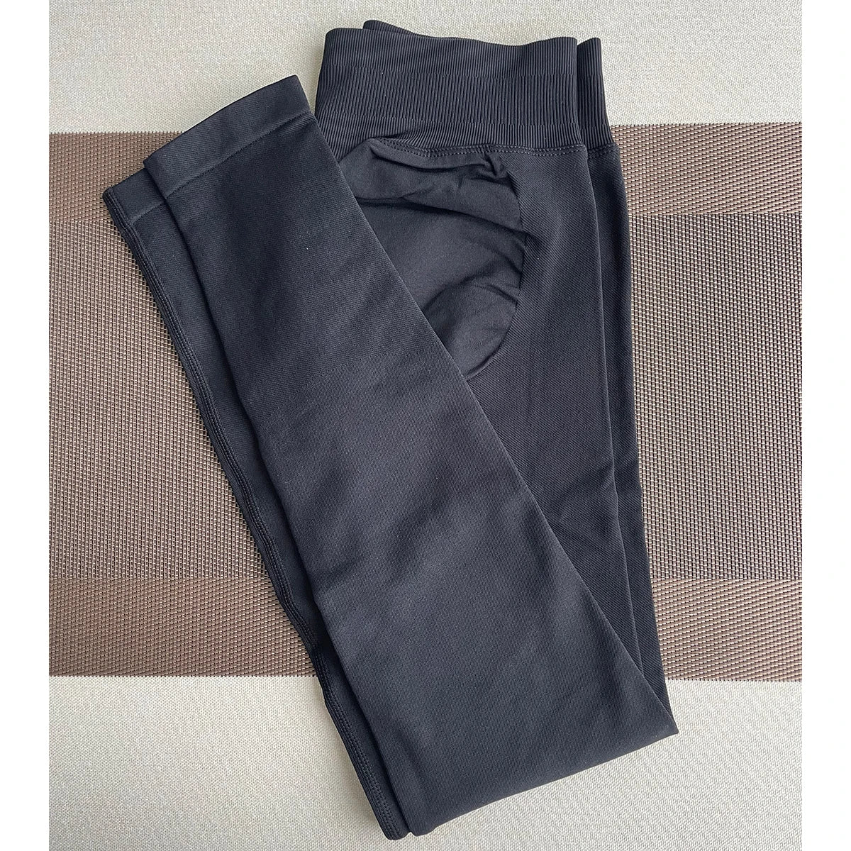 Leggings Women Seamless Yoga Pants Low Ribbed Band