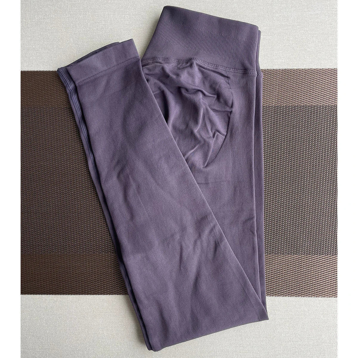 Leggings Women Seamless Yoga Pants Low Ribbed Band