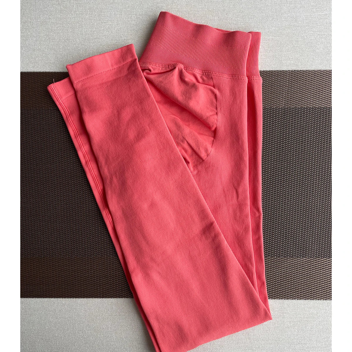Leggings Women Seamless Yoga Pants Low Ribbed Band