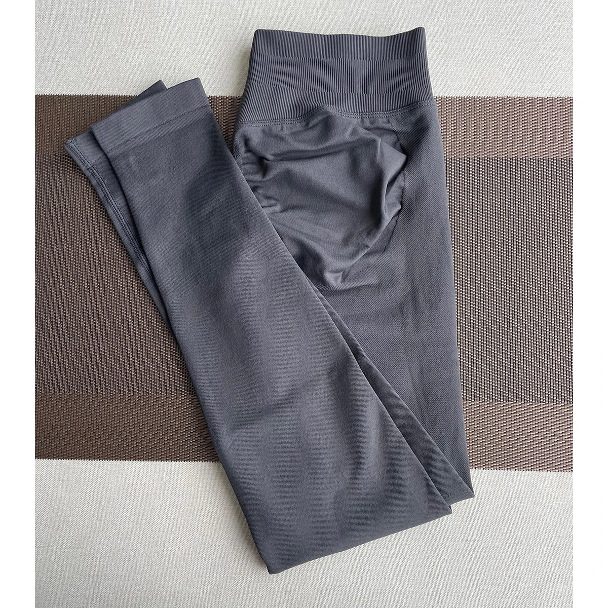 Leggings Women Seamless Yoga Pants Low Ribbed Band