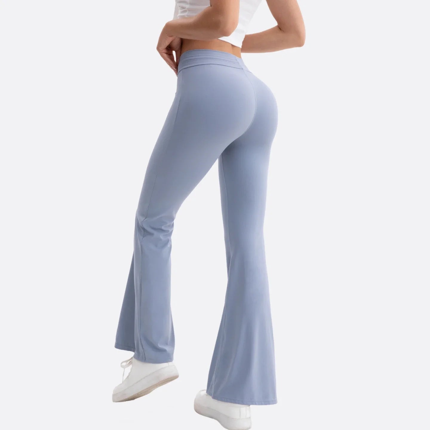 3pcs Women's Flare Yoga Pants Waistband