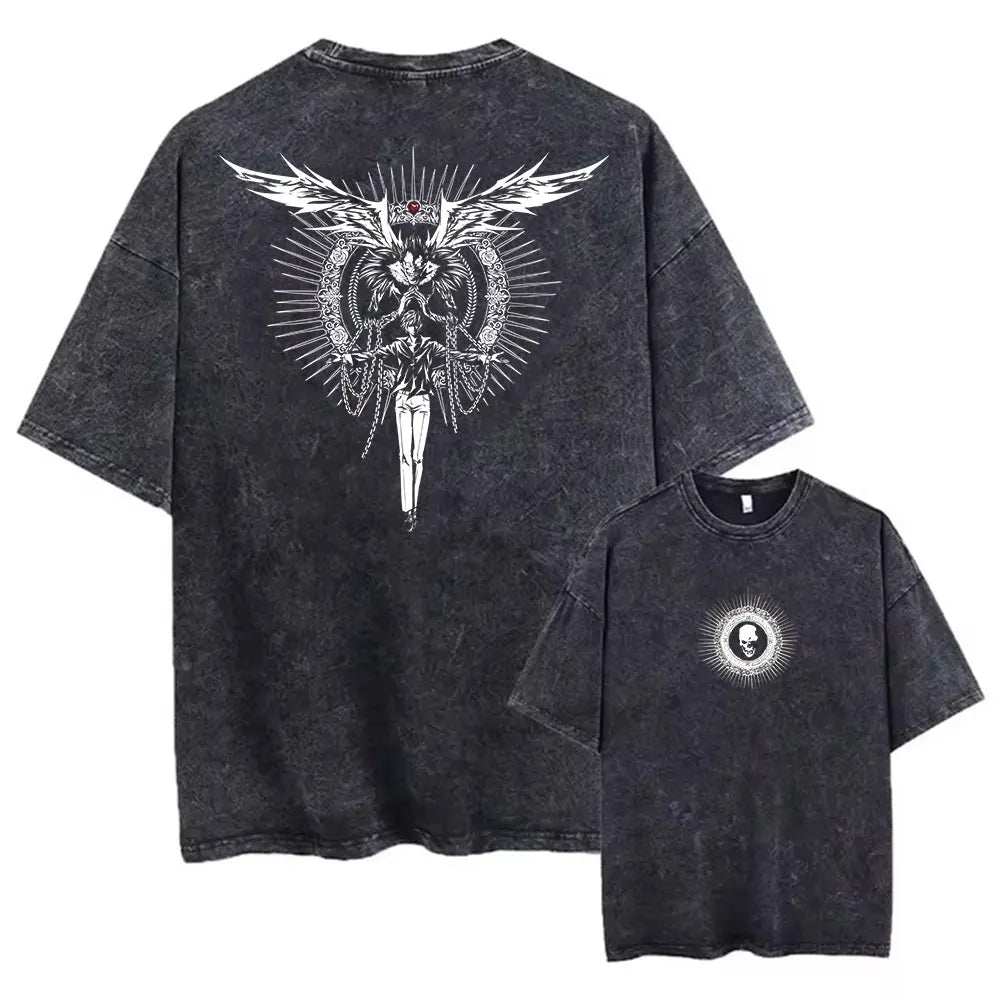 Death Note Washed Oversized Tee