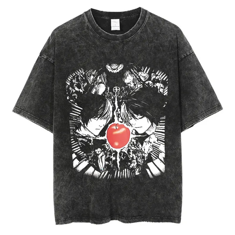 Death Note Washed Oversized Tee