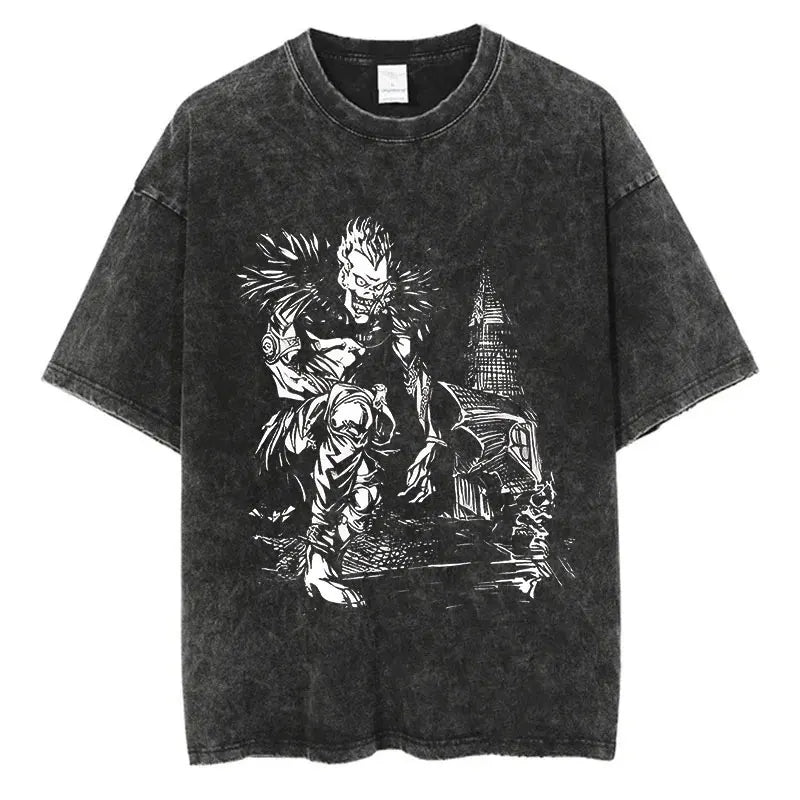 Death Note Washed Oversized Tee