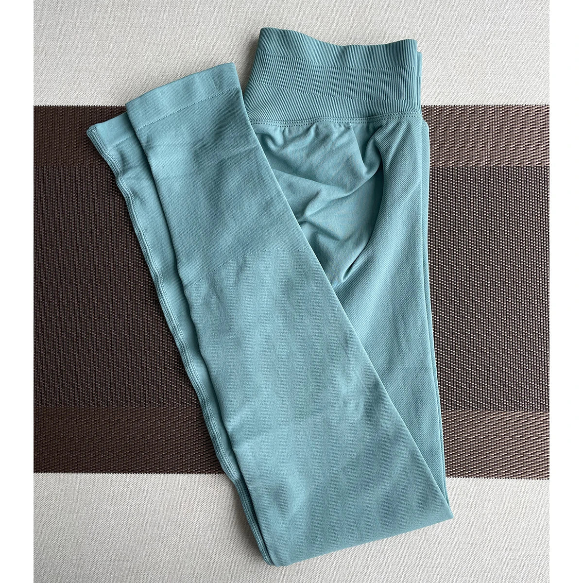 Leggings Women Seamless Yoga Pants Low Ribbed Band