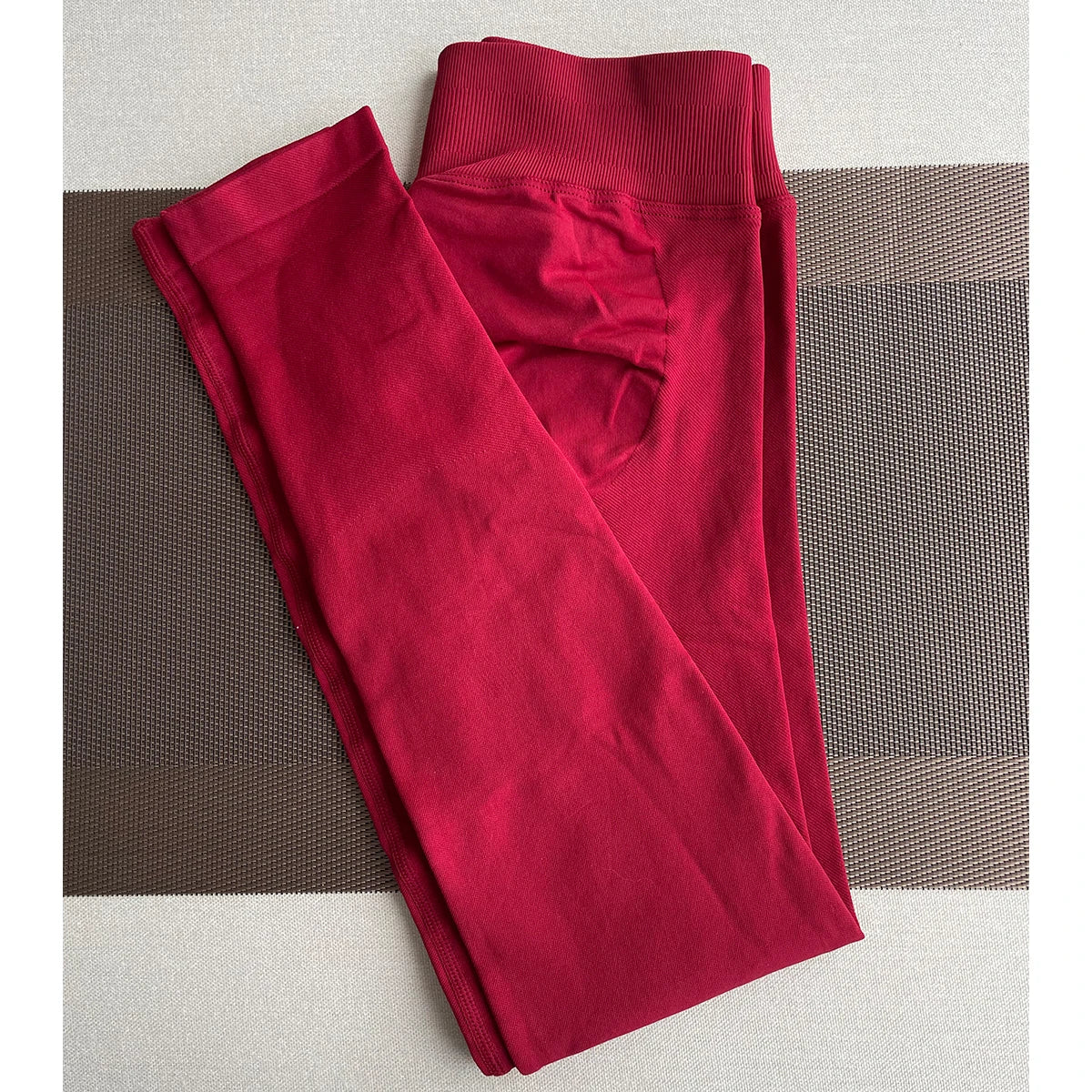 Leggings Women Seamless Yoga Pants Low Ribbed Band